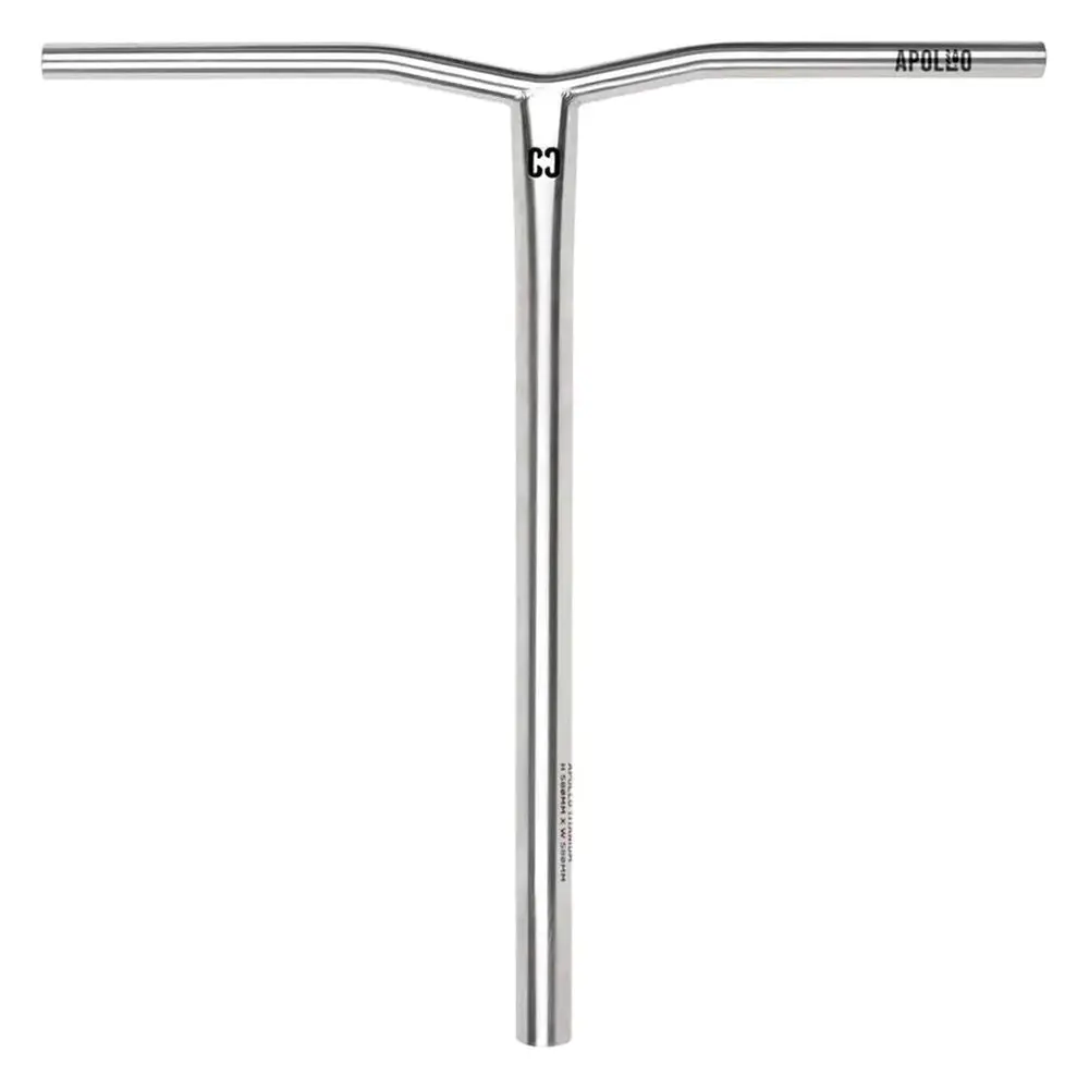 Core Apollo V2 Titanium Pro Scooter Bars - Scs / Hic - Raw 1