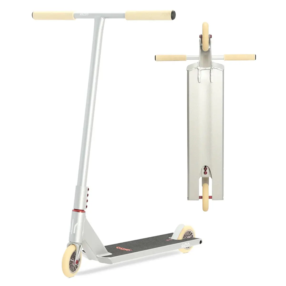 Aztek Architect Complete Scooter - Silver / Ivory 1