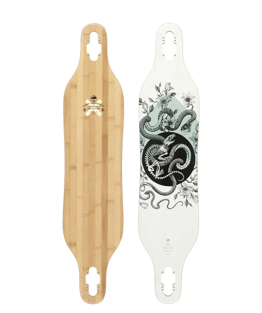 Arbor Performance Axis 40" Bamboo Longboard Deck 1