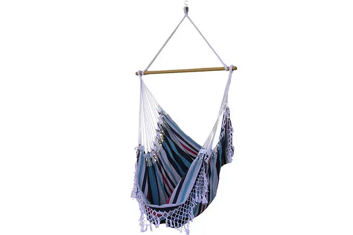 Brazilian Style Hammock Chair (Denim) 1