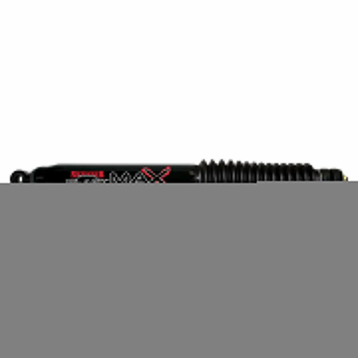 Black Max Shock Absorber W/Black Boot 28.75 Inch Extended 16.5 Inch Collapsed 94-12 Ram 3500 94-12 Ram 2500 14-18 Ram 2500 05-17 Ford F-350 Super Duty 05-18 Ford F-250 Super Duty Skyjacker 1
