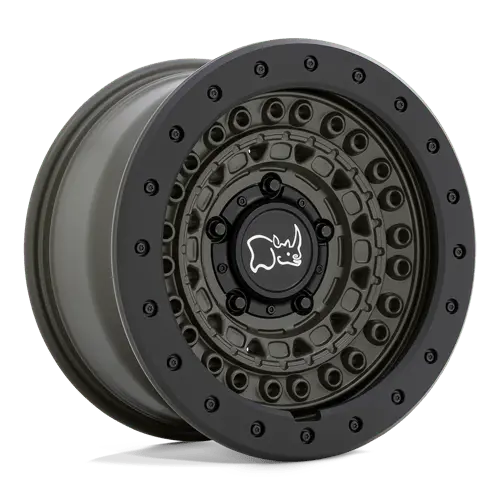 Barricade 17X8.5 6X120 67 Od-Grn-Blk +10 1