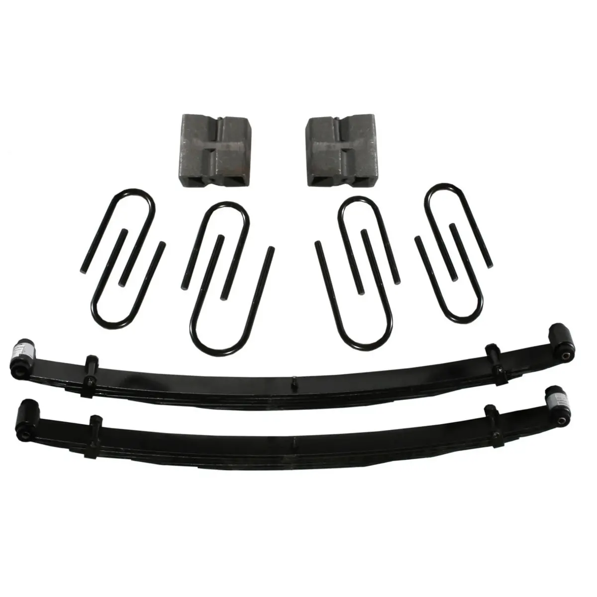 Chevy/Gmc Lift Kit 4 Inch Lift 73-87 Pickup/Suburban Includes Front Leaf Springs Front/Rear U Bolt Kits Bushing Kit Rear Block Skyjacker 1