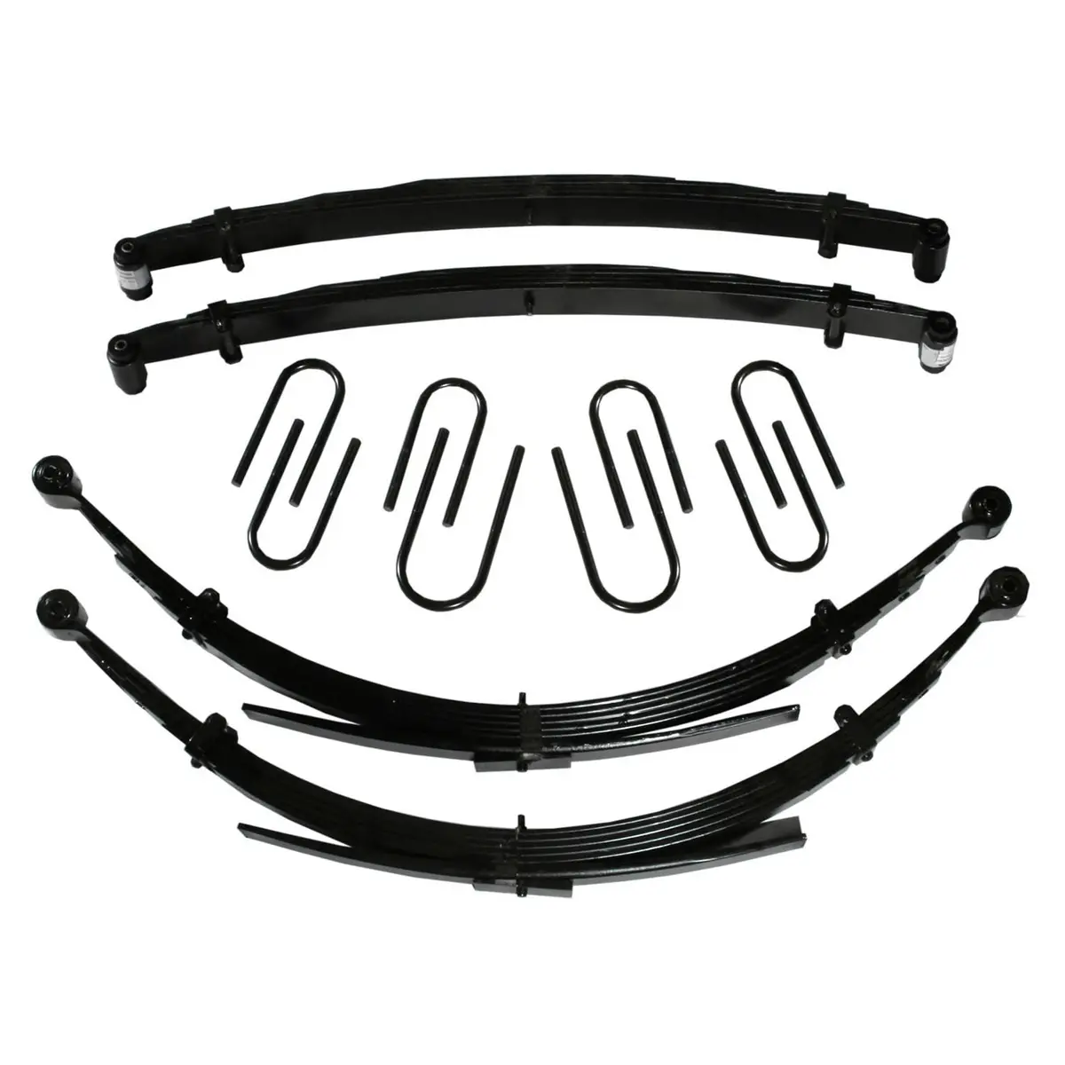 Chevy/Gmc Lift Kit 4 Inch Lift 73-87 Pickup/Suburban Includes Front/Rear Leaf Springs Front/Rear U Bolt Kits Bushing Kit Skyjacker 1