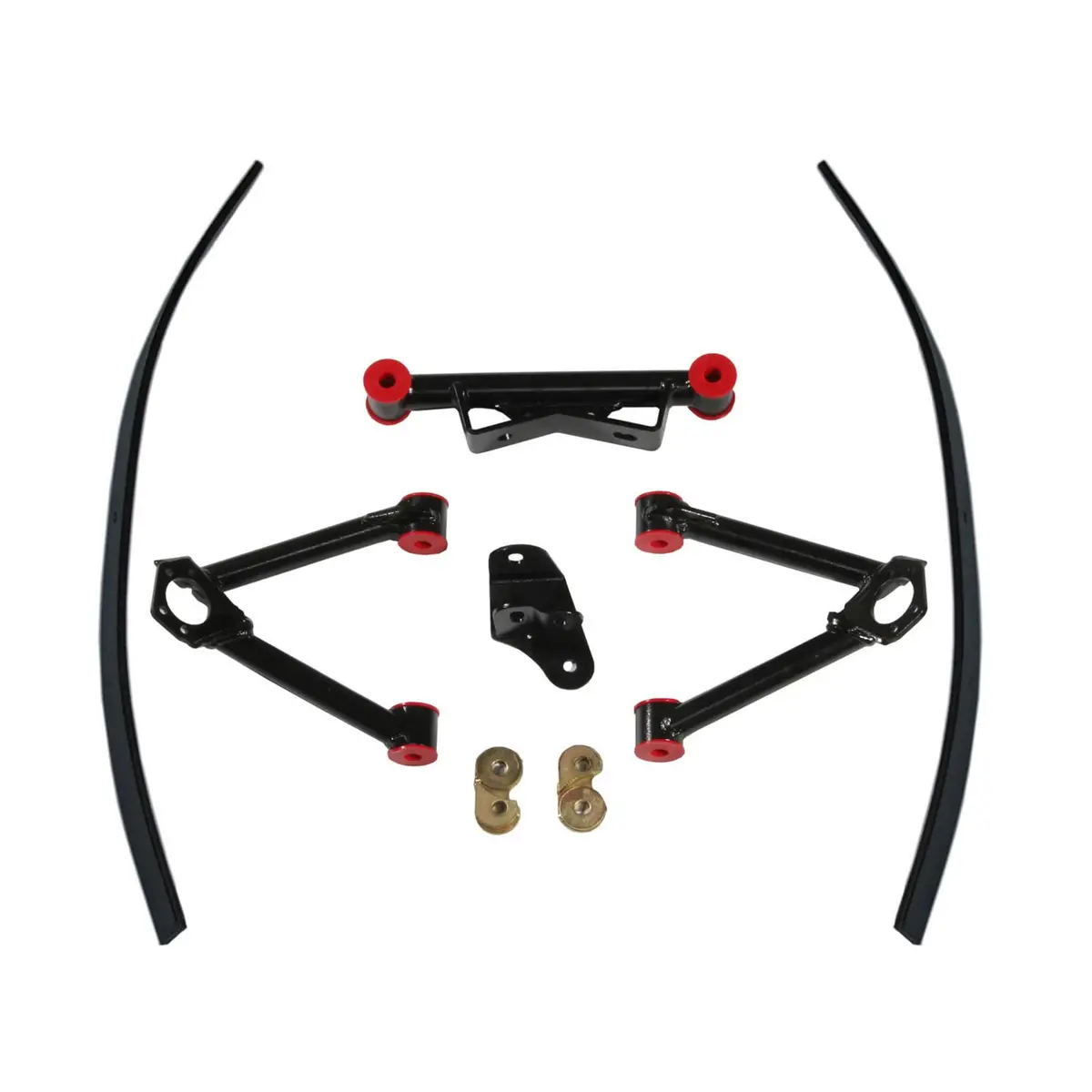 Lift Kit 2-2.5 Inch Lift 88-96 Chevrolet K1500 Includes A-Arms Differential Brackets Rear Add-A-Leafs Skyjacker 1