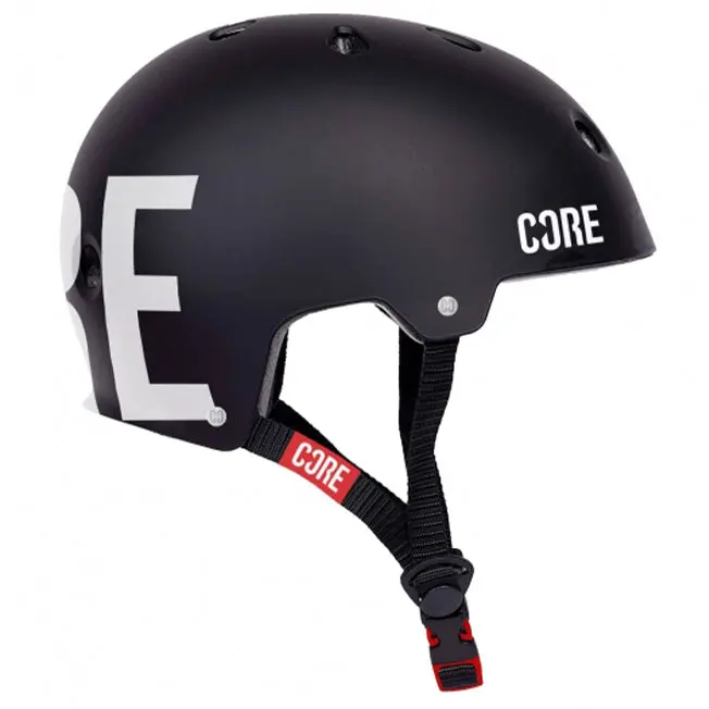Core Street Helmet - Black/White 1