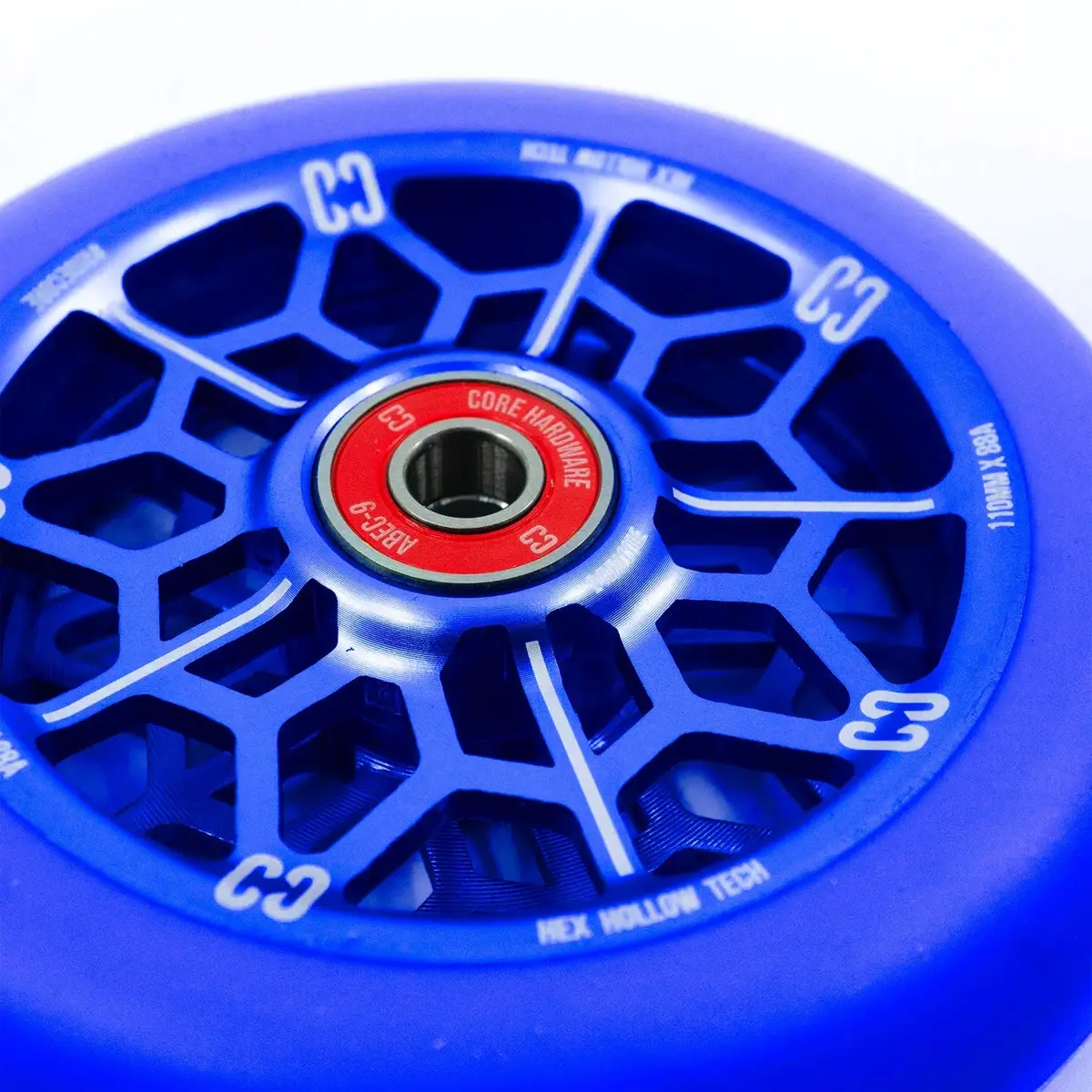 Core Hex Scooter Wheel - 110Mm - Navy Blue 2