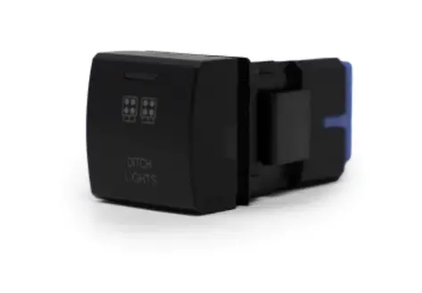Toyota Oem Square Style Ditch Lights Switch Cali Raised Led 1