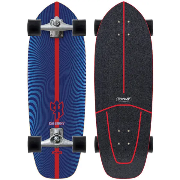 Carver X Kai Lenny Powerline Surfskate 31" Cruiser With Cx (V4) Trucks 1