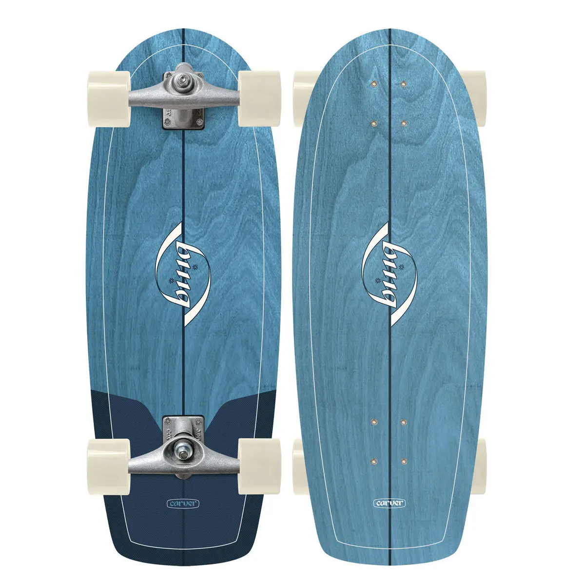 Carver X Bing Puck Surfskate 27" Cruiser With Cx Raw (V5) Trucks 1