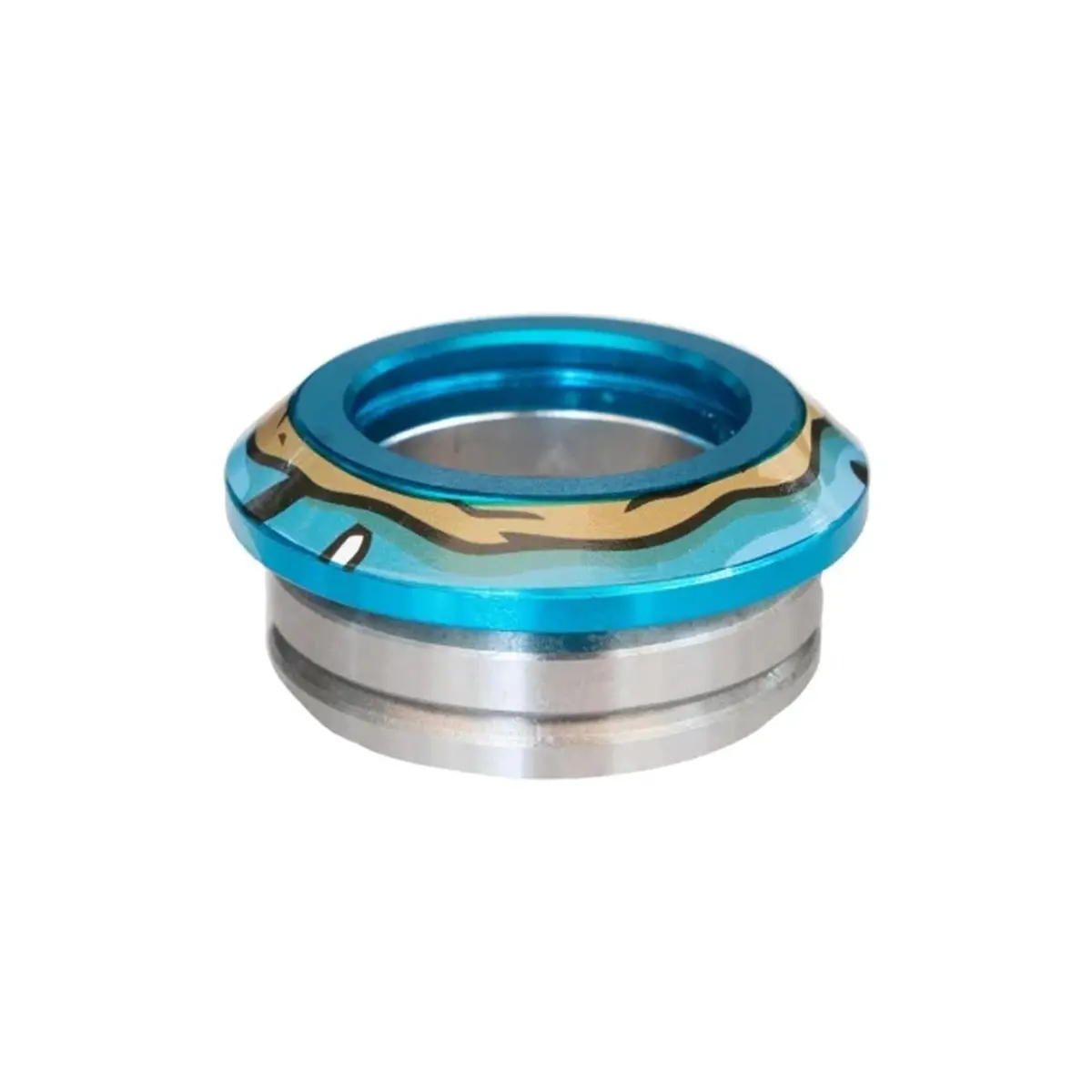 Chubby Fully Integrated Scooter Headset - Doughnut Blue 1