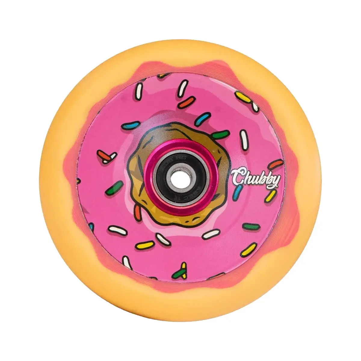 Chubby Hollowcore Scooter Wheel - 110Mm - Pink Doughnut 1