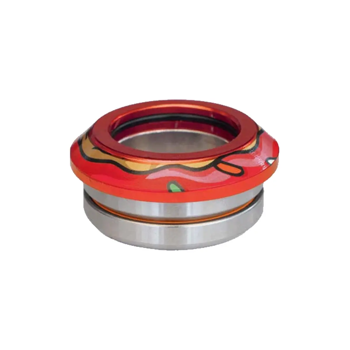 Chubby Fully Integrated Scooter Headset - Doughnut Red 1
