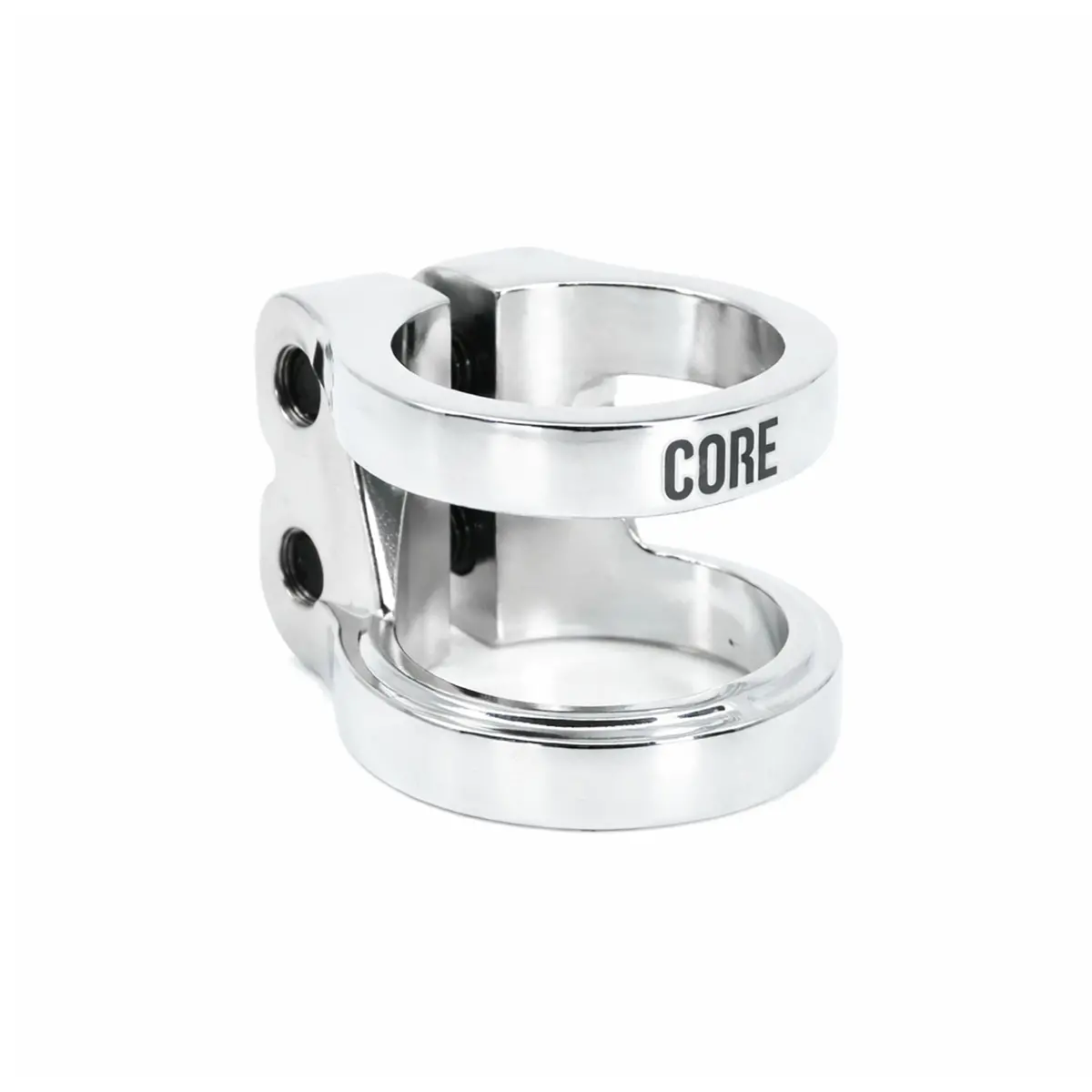 Core Venom Scooter Double Clamp - Chrome 1