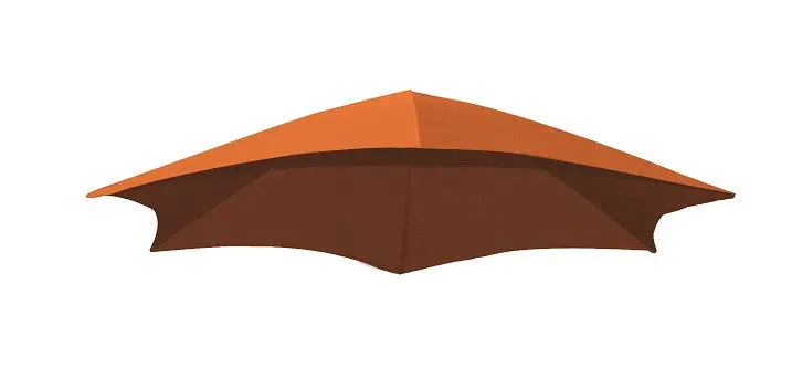 Dream Umbrella Fabric- Orange Zest 1