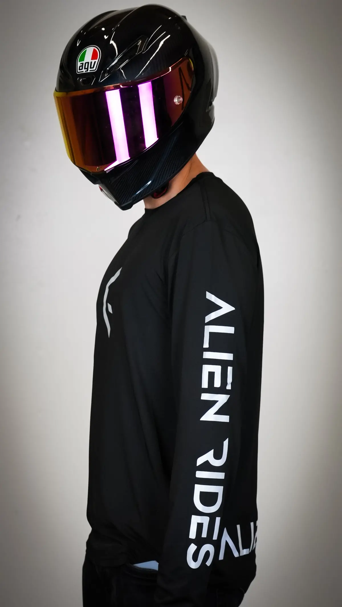 Alien Rides Reflective Long Sleeve Shirt 1