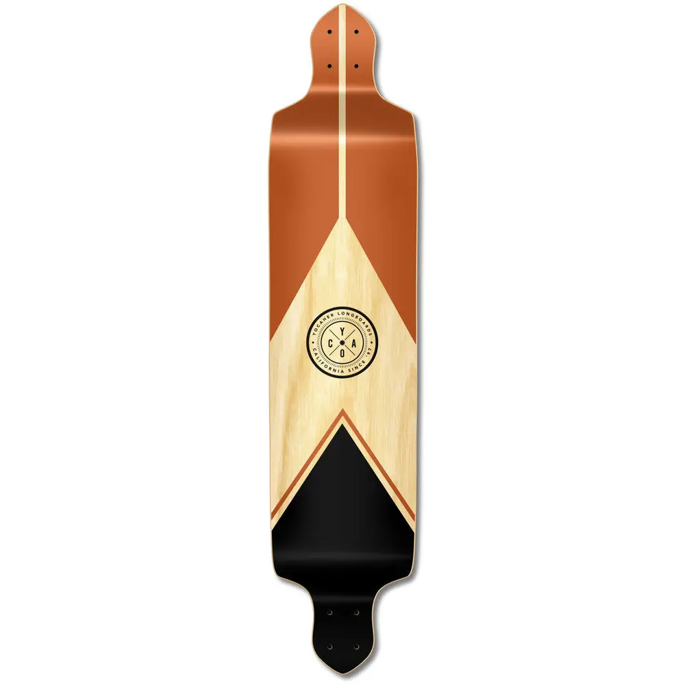 Yocaher Mountain 41.25" Drop Down Longboard Deck - Earth Series 1