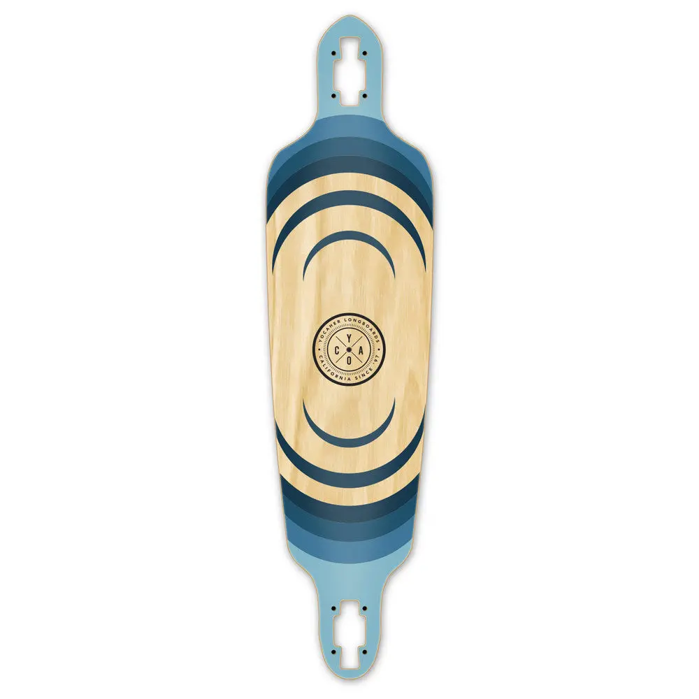 Yocaher Ripple 41" Drop Through Longboard Deck - Earth Series 1