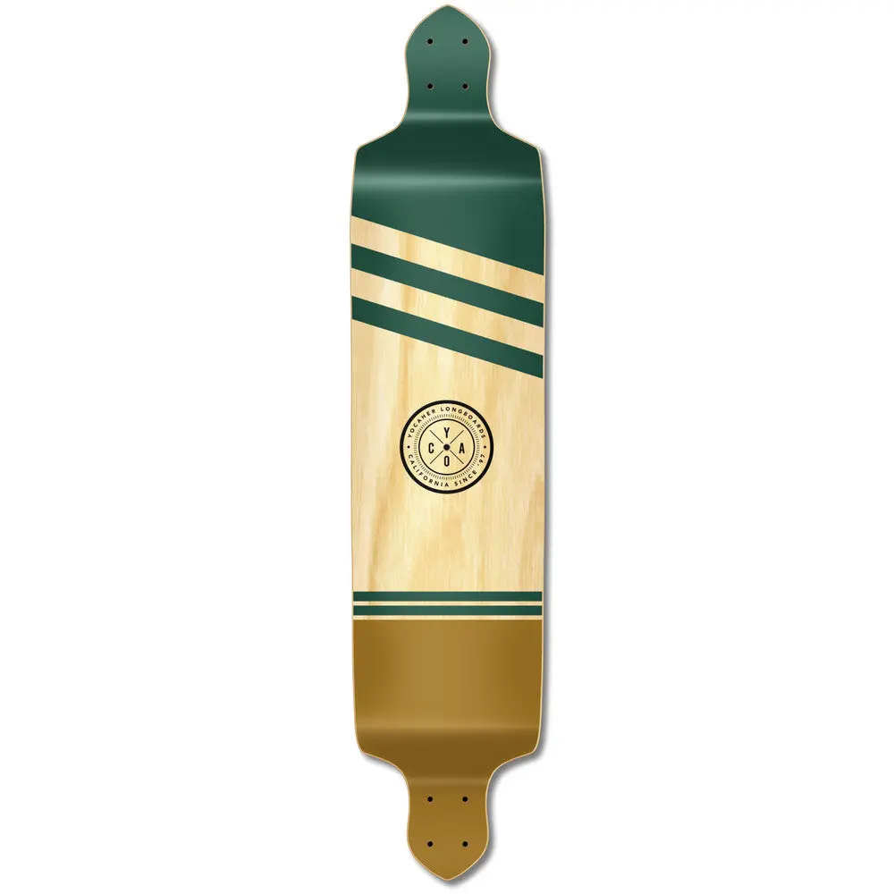 Yocaher Wind 41.25" Drop Down Longboard Deck - Earth Series 1