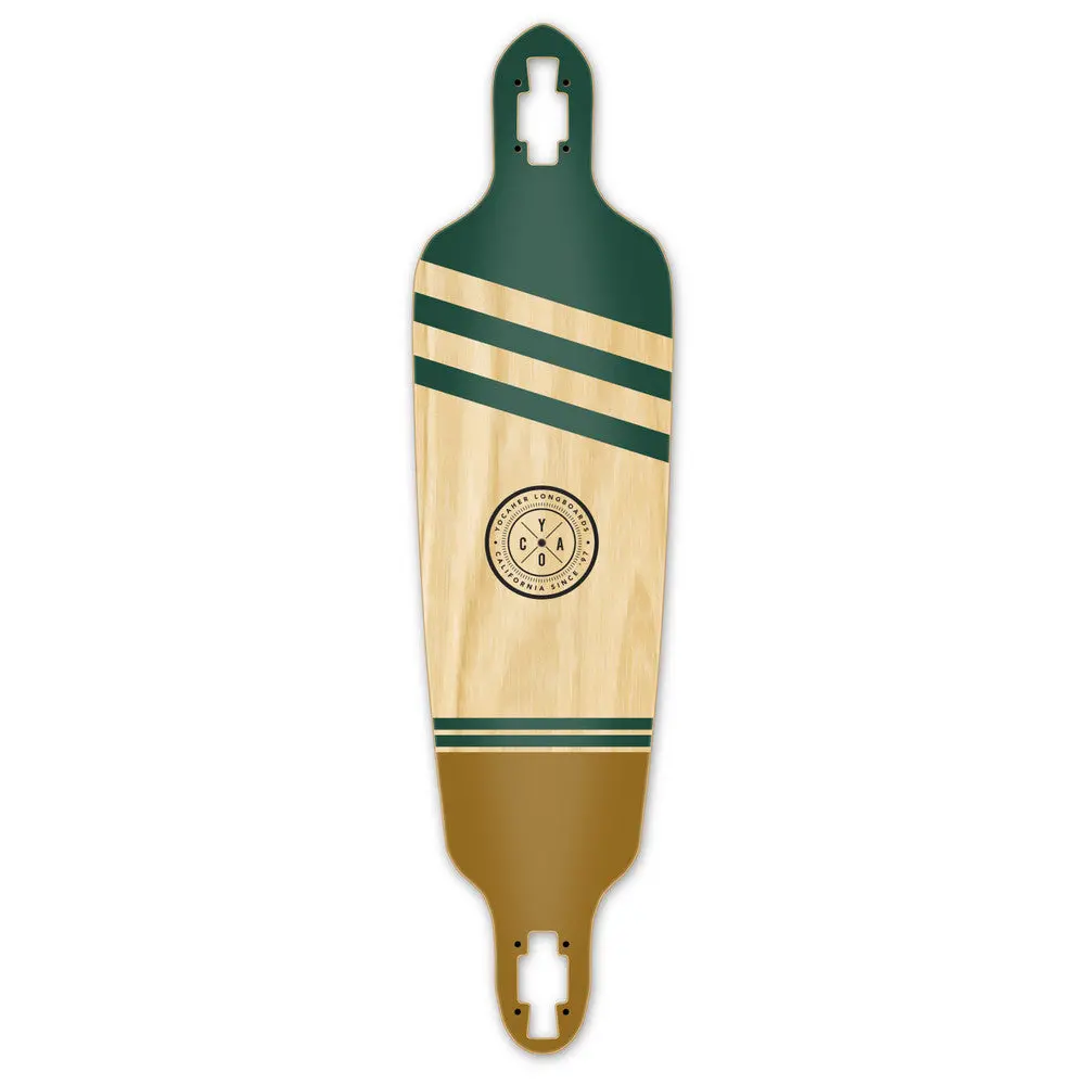 Yocaher Wind 41"  Drop Through Longboard Deck - Earth Series 1