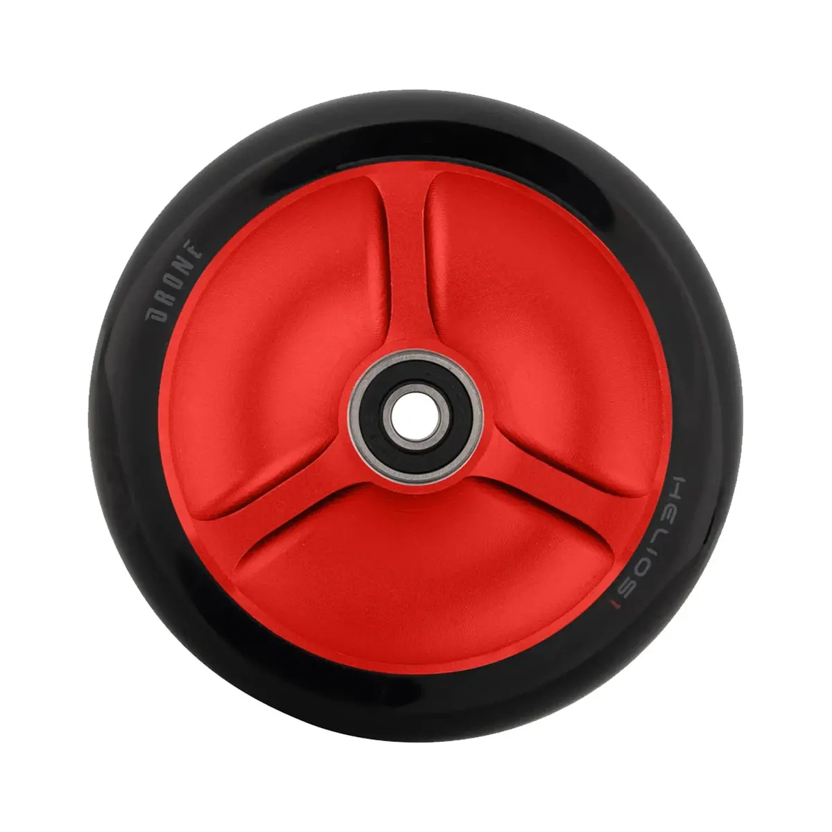 Drone Helios 1 Scooter Wheel - Hollow-Spoked - Feather-Light - 110Mm - Red 1