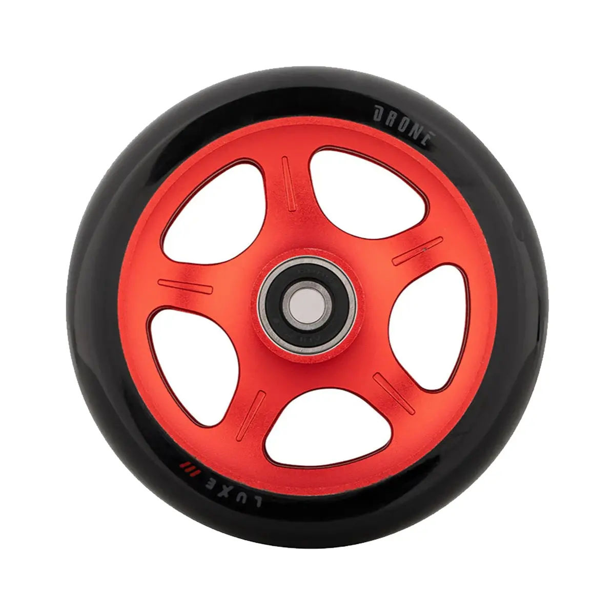 Drone Luxe 3 Scooter Wheel - Dual-Core- Feather-Light - 110Mm - Red 1