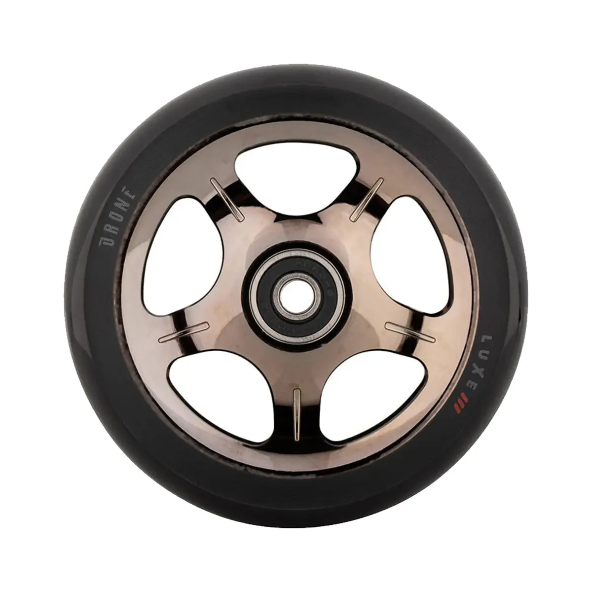 Drone Luxe 3 Scooter Wheel - Dual-Core- Feather-Light - 110Mm - Smoked Chrome 1