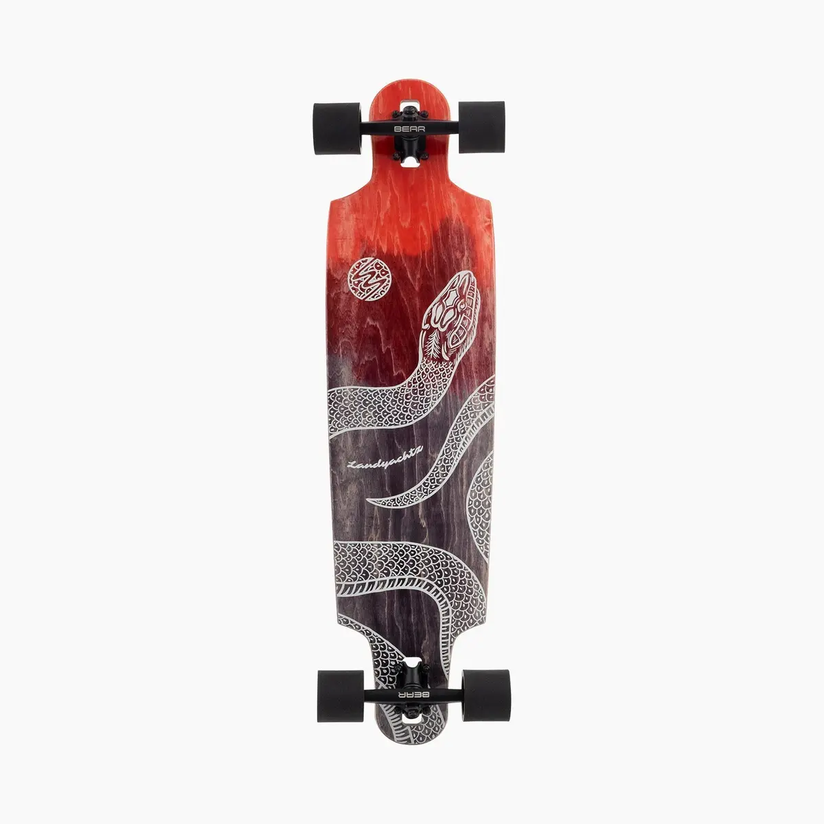 Landyachtz Drop Cat Python 38" Drop Through Longboard 1