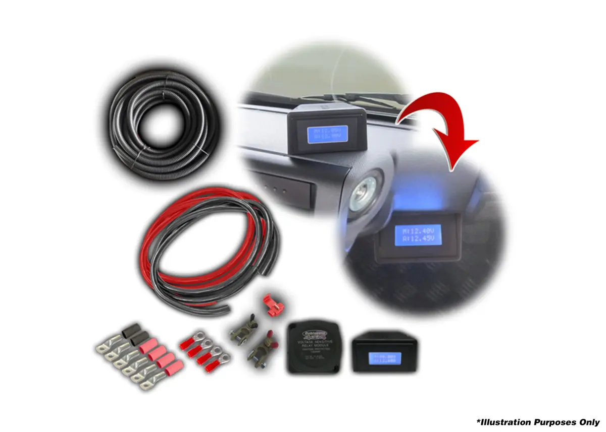 Dobinsons 140 Amp Dual Battery Kit - Ea80-3830 1