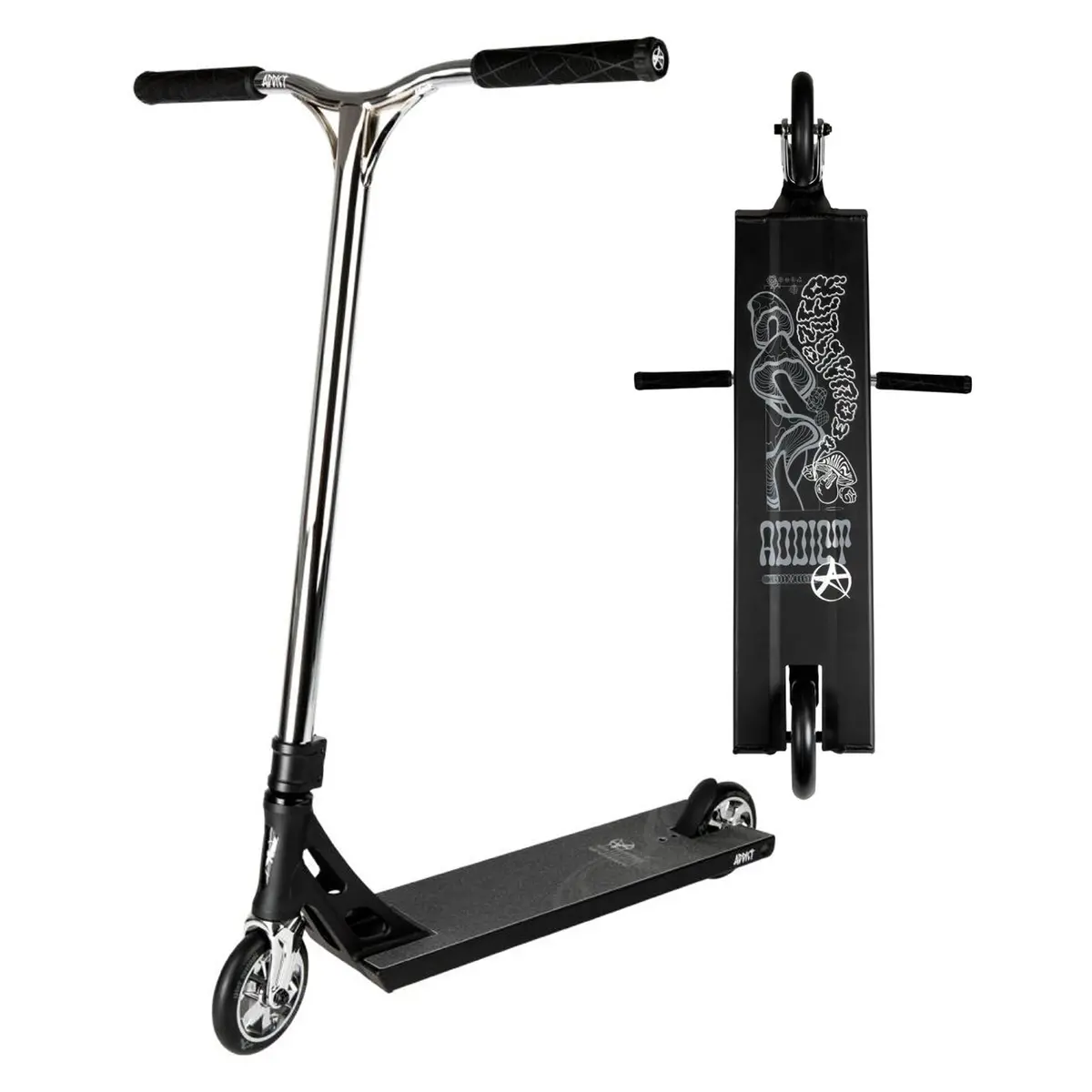 Addict Equalizer Haze Complete Scooter - Black / Chrome 1