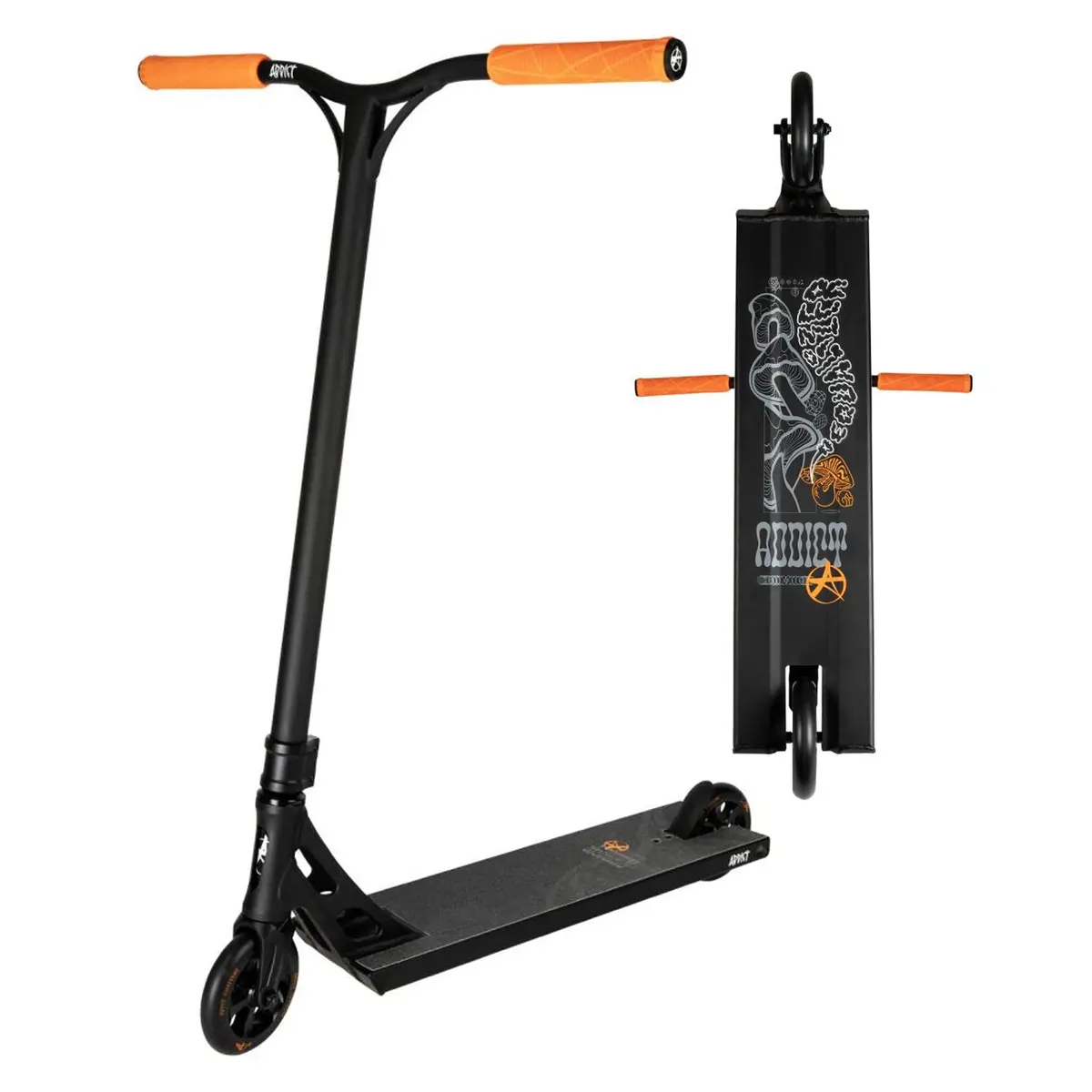 Addict Equalizer Haze Complete Scooter - Black / Black 1