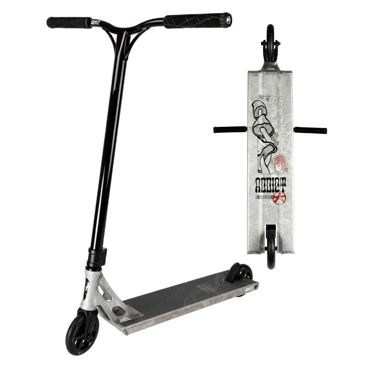 Addict Equalizer Haze Complete Scooter - Black / Raw 1