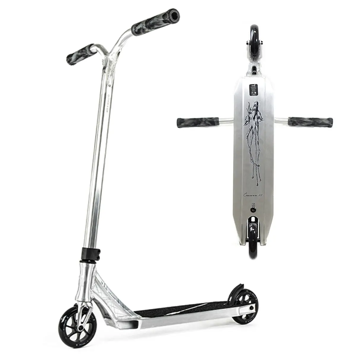 Ethic Erawan V2 Complete Scooter - Brushed - Medium 1