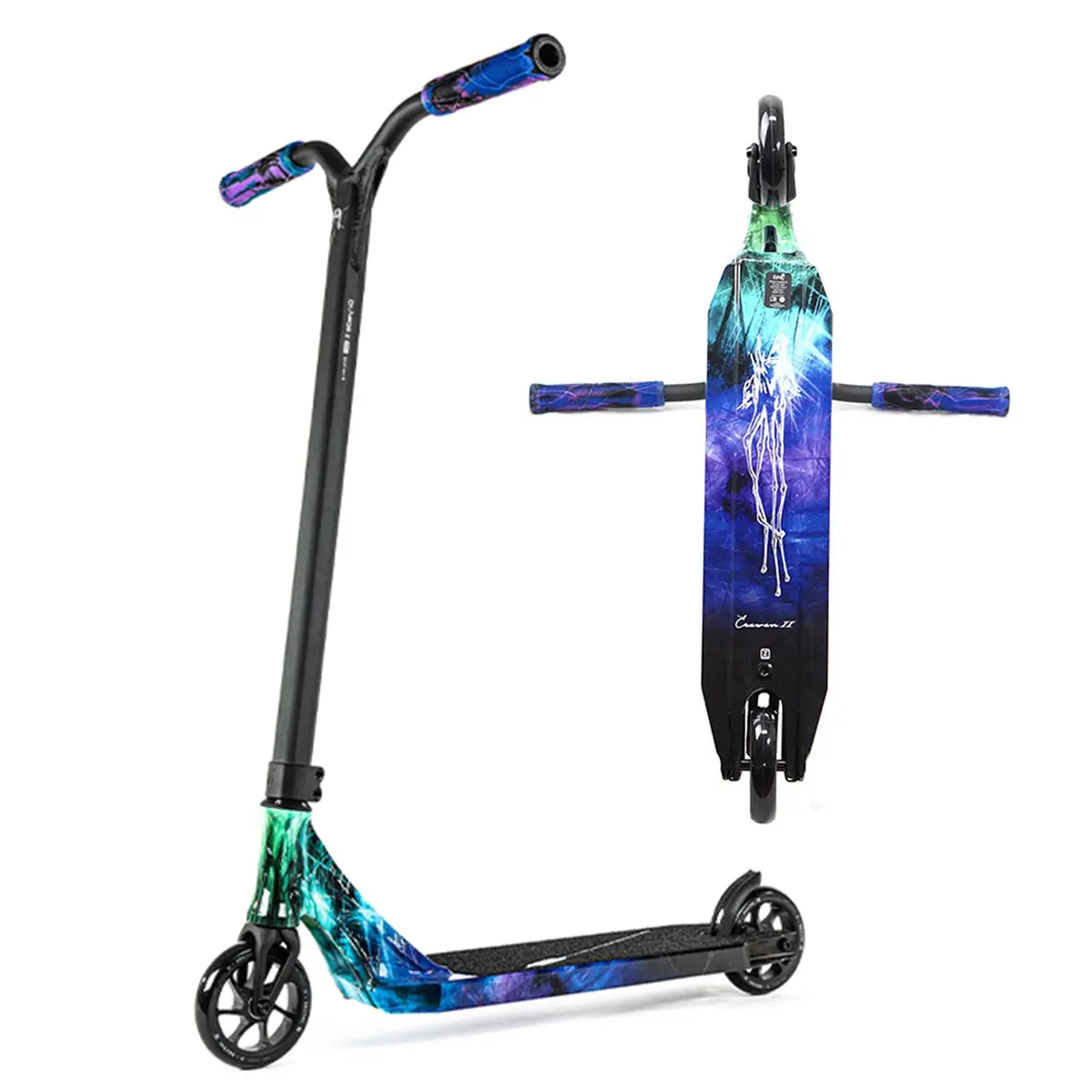 Ethic Erawan V2 Complete Scooter - Blue Iridium - Medium 1