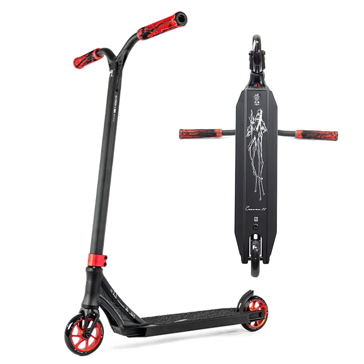 Ethic Erawan V2 Complete Scooter - Red - Medium 1