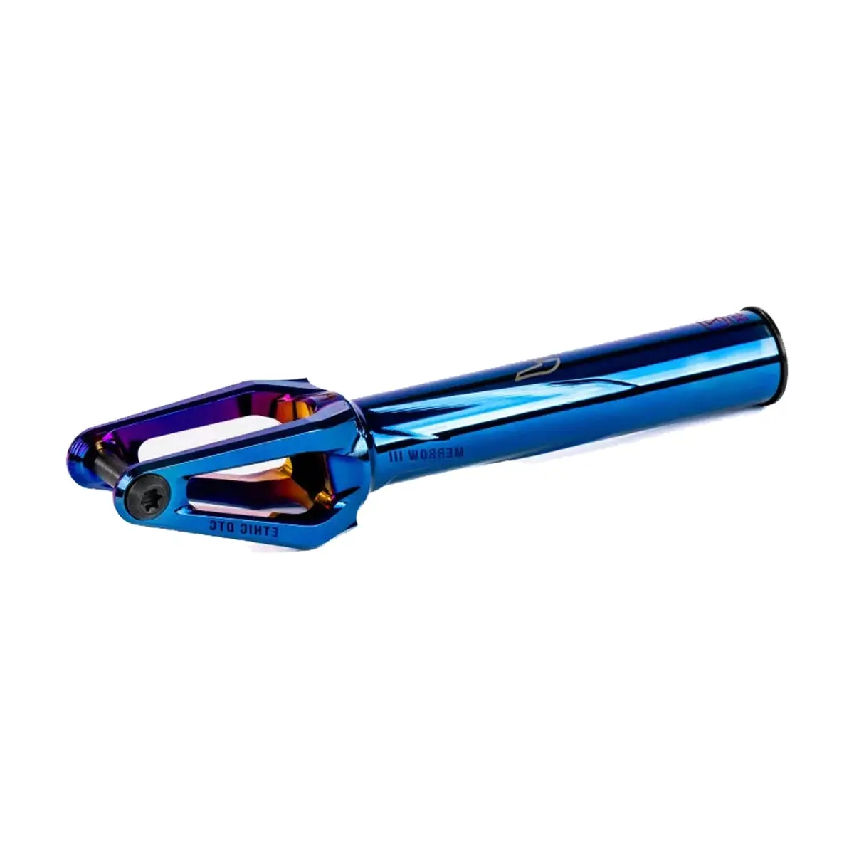 Ethic Merrow V3 Scooter Fork - Scs - Chrome Blue 1