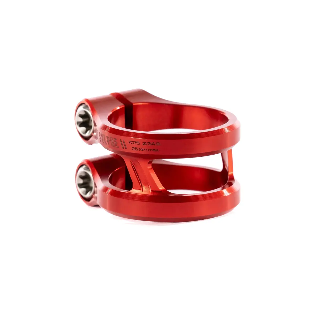 Ethic Sylphe V2 Scooter Double Clamp - 34.9Mm - Red 1