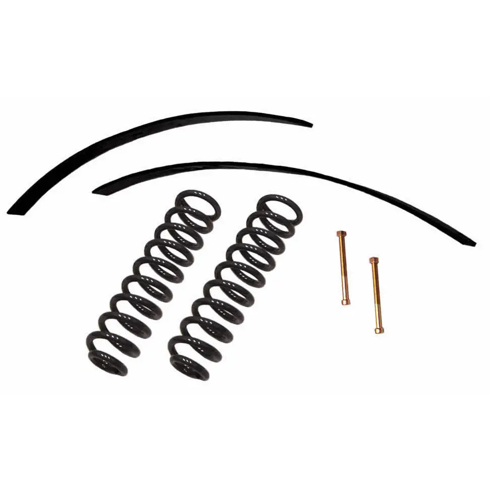 Softride Leaf Spring System Lift Kit 2 Inch Lift 08-16 Ford F-250/F-350 Super Duty Includes Front Coil Springs/Rear Add-A-Leafs Skyjacker 1