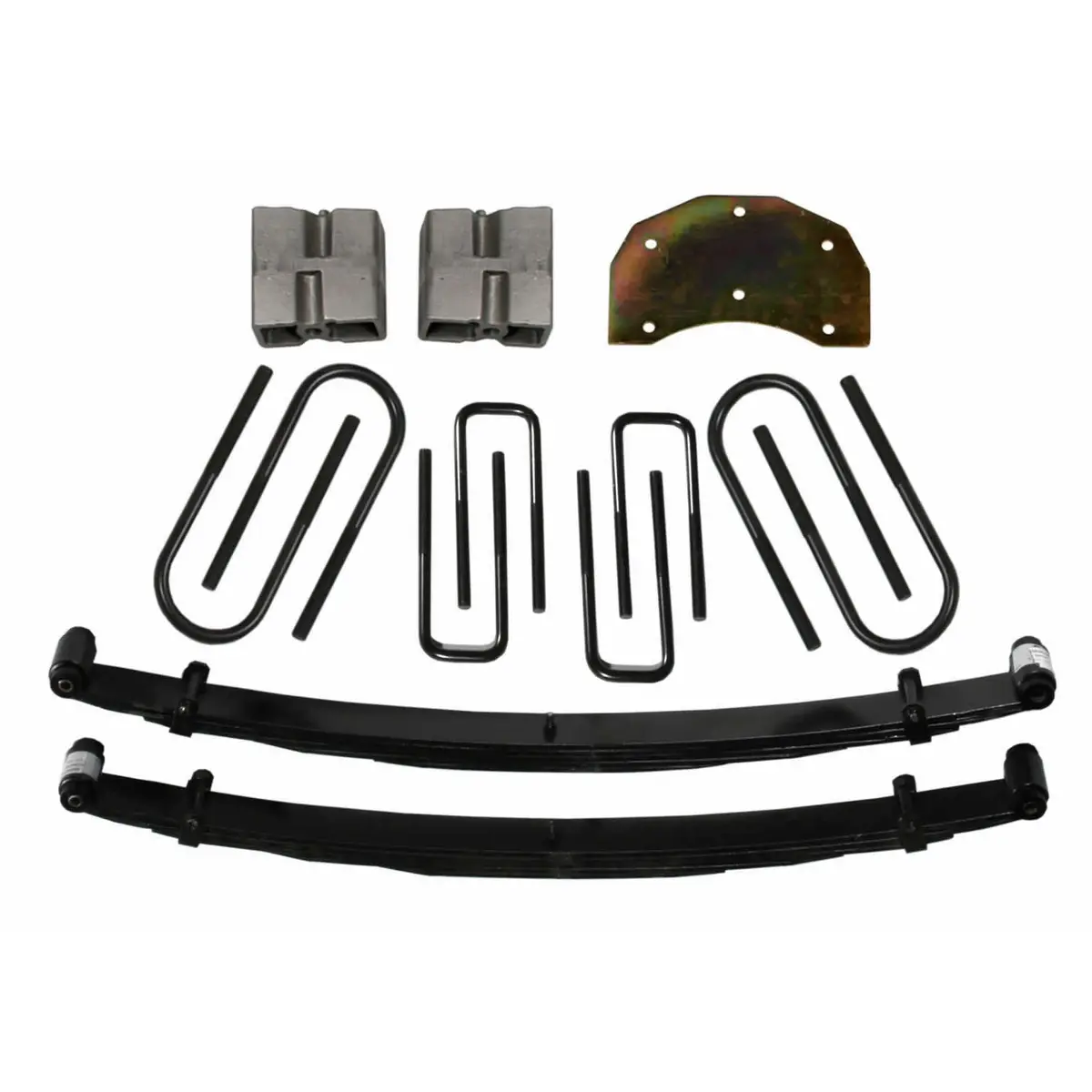 Lift Kit 5-6 Inch Lift 86-97 Ford F-350 97 Ford F-250 Hd Includes Front Leaf Springs Front/Rear U Bolt Kits Spring Bushing Kit Rear Block Track Bar Bracket Skyjacker 1