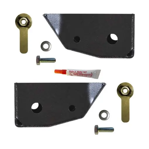 Bronco Rear Lower Shock Skid Plate Kit With Rear Lower Shock Skid Plates 21-22 Ford Bronco Skyjacker 1