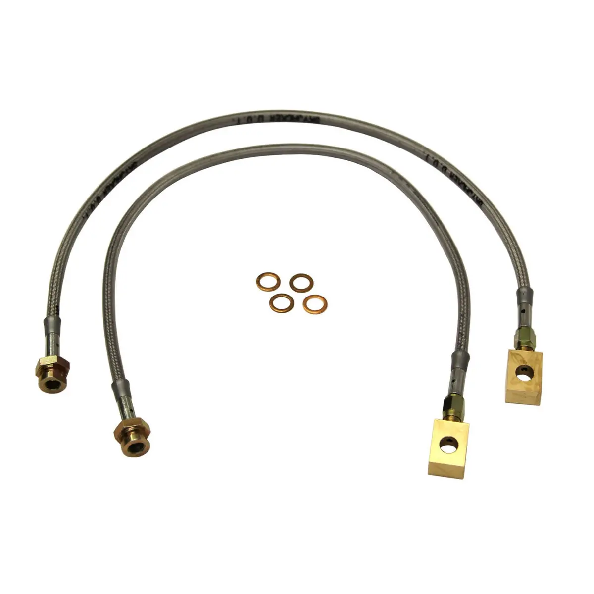 Stainless Steel Brake Line 79-91 Blazer/Pickup Front 7200 Gvwr Or Less Lift Height 3-4 Inch Pair Skyjacker 1
