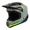 Fly Racing 2023 Kinetic Vision Helmet - Grey / Black 1