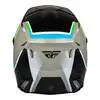 Fly Racing 2023 Kinetic Vision Helmet - Grey / Black 2