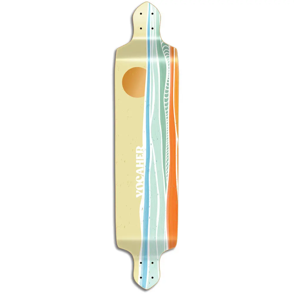 Yocaher Horizon Day 41.25" Drop Down Longboard Deck 1