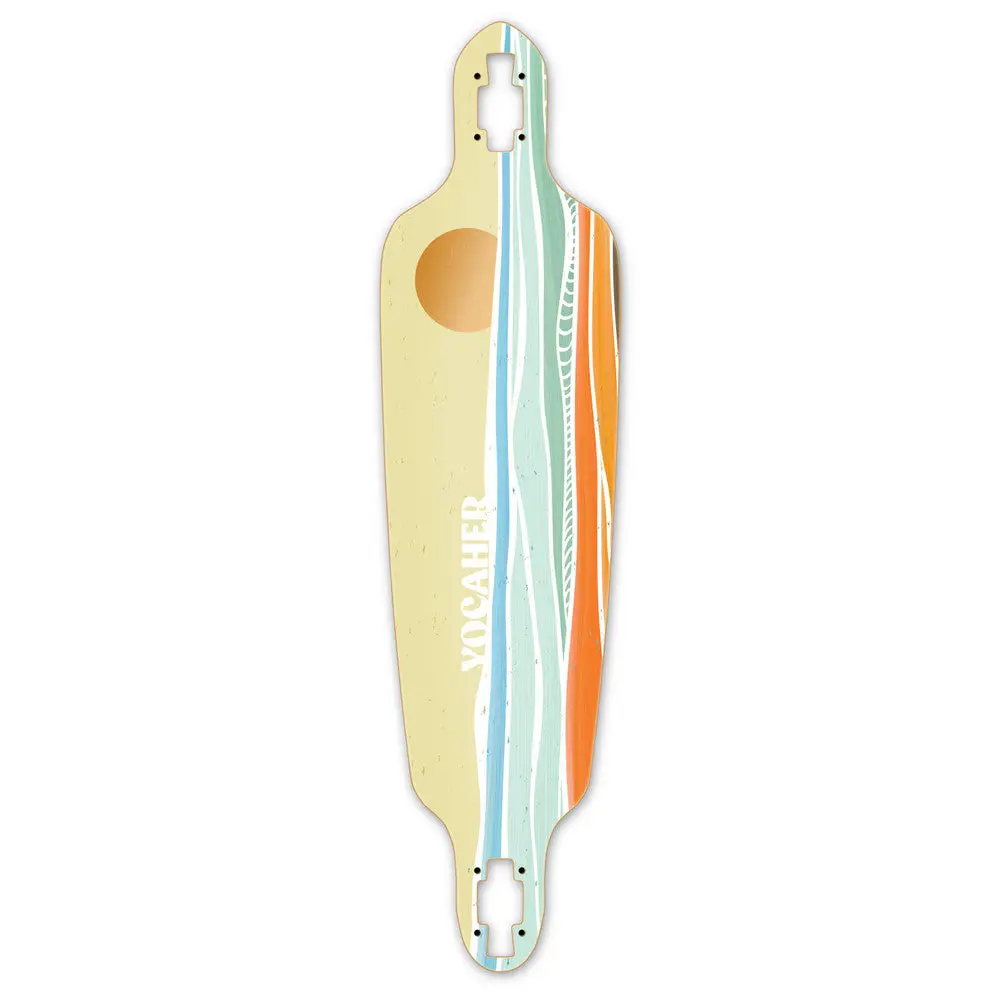 Yocaher Horizon Day 41" Drop Through Longboard Deck 1