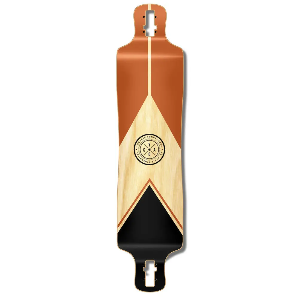 Yocaher Mountain 40.75" Lowrider Longboard Deck - Earth Series 1