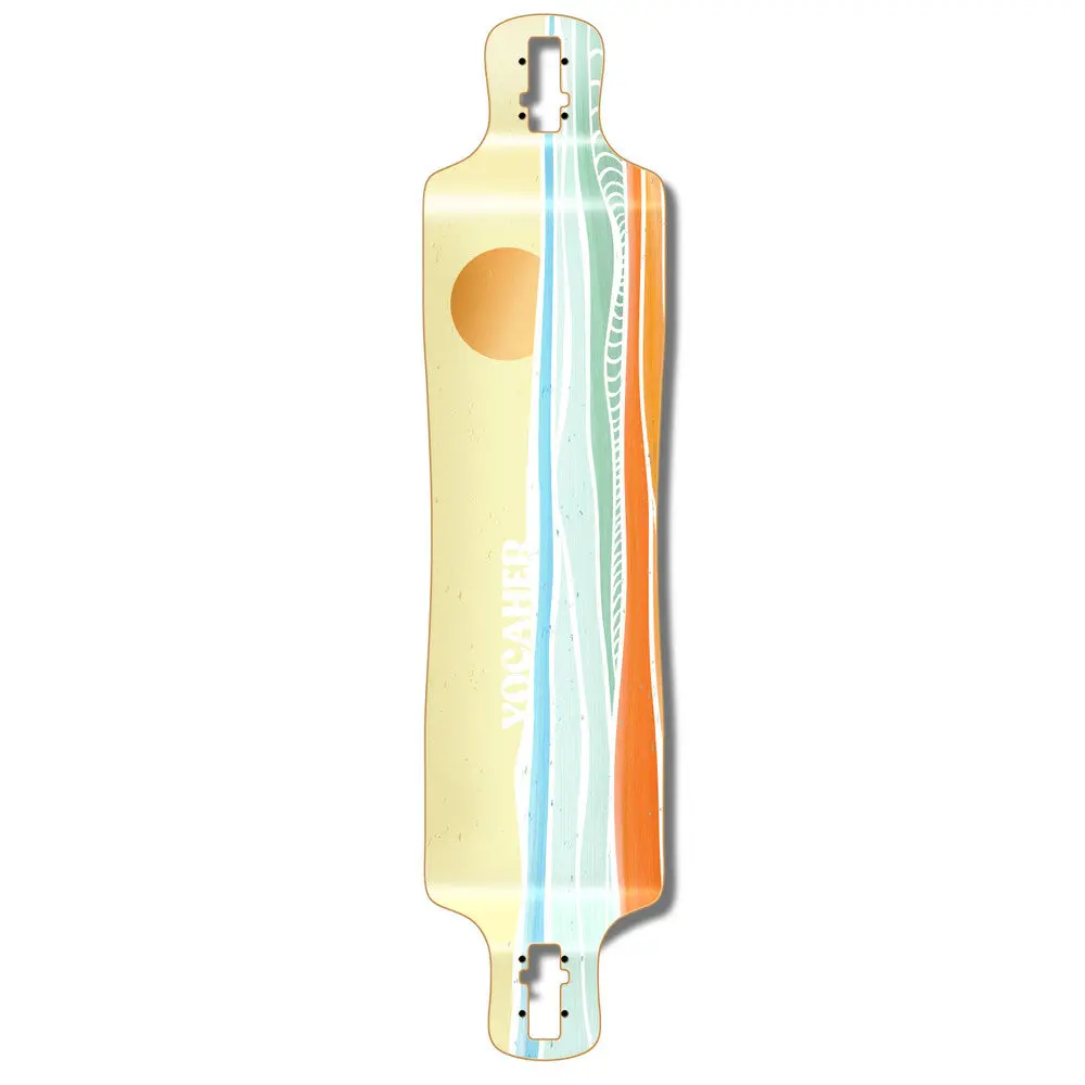 Yocaher Horizon Day 40.75" Lowrider Longboard Deck 1