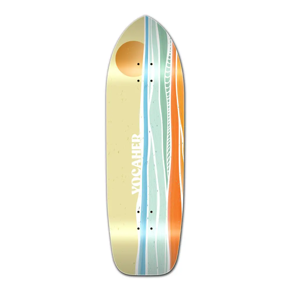 Yocaher Horizon Day 33" Old School Longboard Deck 1