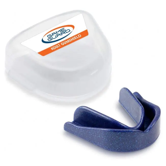 Adult Gum Shield - Blue Sparkle 1