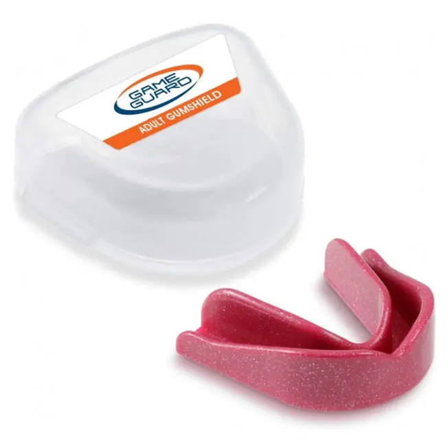 Adult Gum Shield - Pink Sparkle 1
